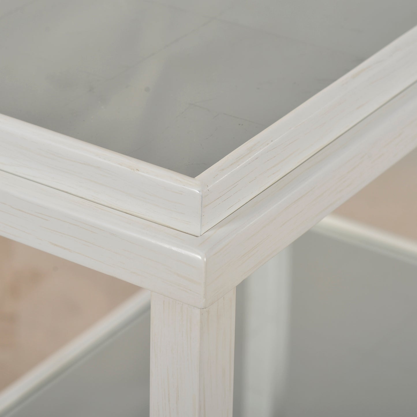 1405-02 - Alameda Serving Cart - Drift Finish