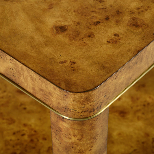 1407-22 - Cordova Side Table - Rustic Burl Finish