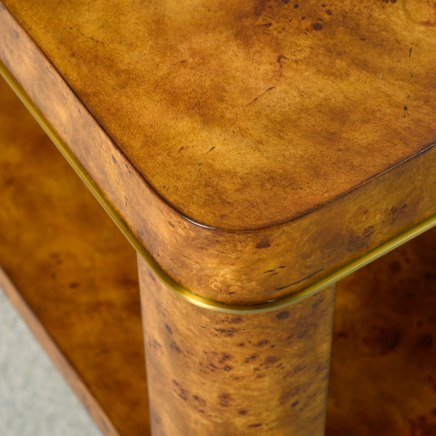1408-22 - Cordova Coffee Table - Rustic Burl Finish
