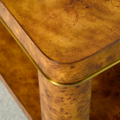 1408-22 - Cordova Coffee Table - Rustic Burl Finish