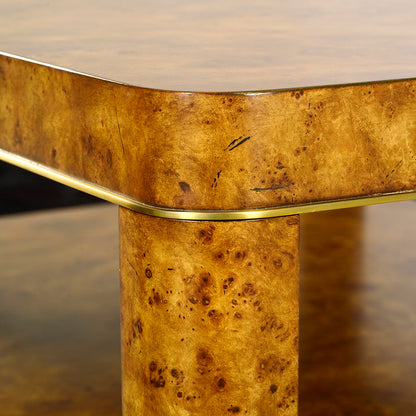 1408-22 - Cordova Coffee Table - Rustic Burl Finish
