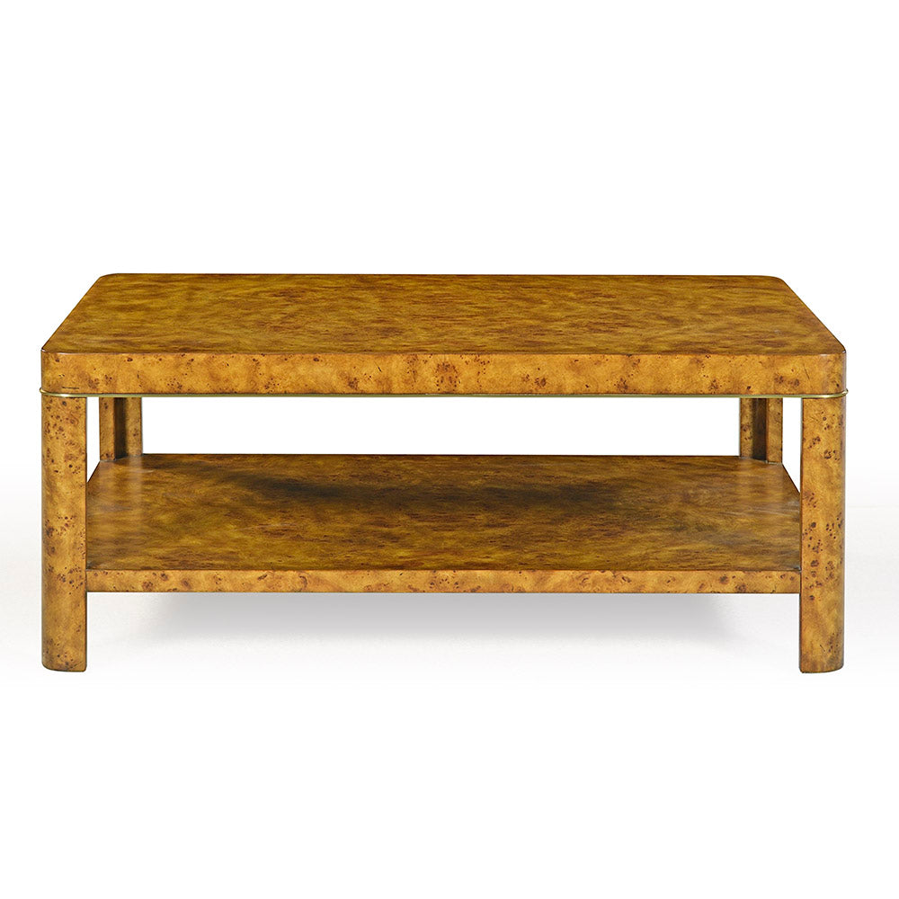1408-22 - Cordova Coffee Table - Rustic Burl Finish