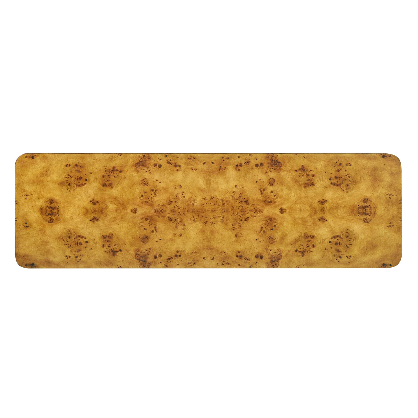 1409-22 - Cordova Console Table - Rustic Burl Finish