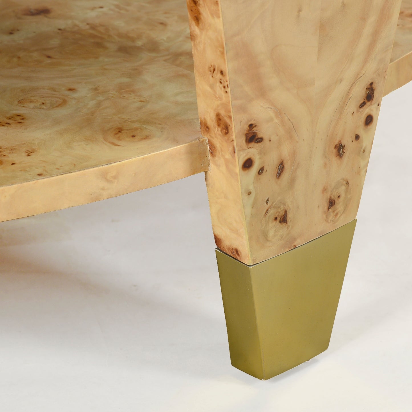 1420-40 - Carmel Coffee Table - Natural Burl Finish