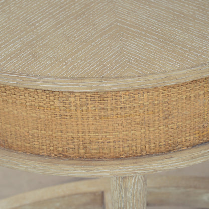 1441-37 - Kirkwood Side Table - Himalaya Finish