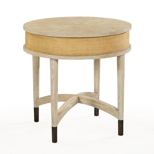 1441-37 - Kirkwood Side Table - Himalaya Finish