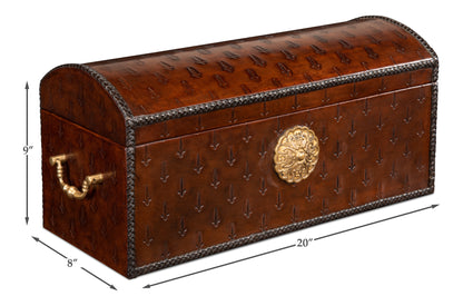 Baron'S Leather Box Oxblood