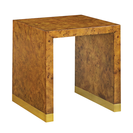 1460-22 - Anaheim Side Table - Rustic Burl Finish