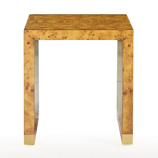 1460-22 - Anaheim Side Table - Rustic Burl Finish