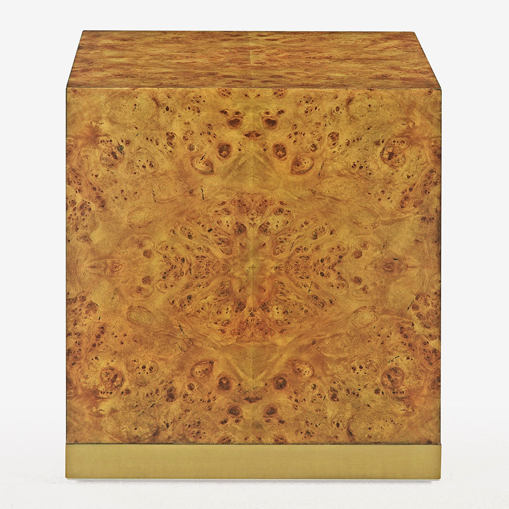 1460-22 - Anaheim Side Table - Rustic Burl Finish