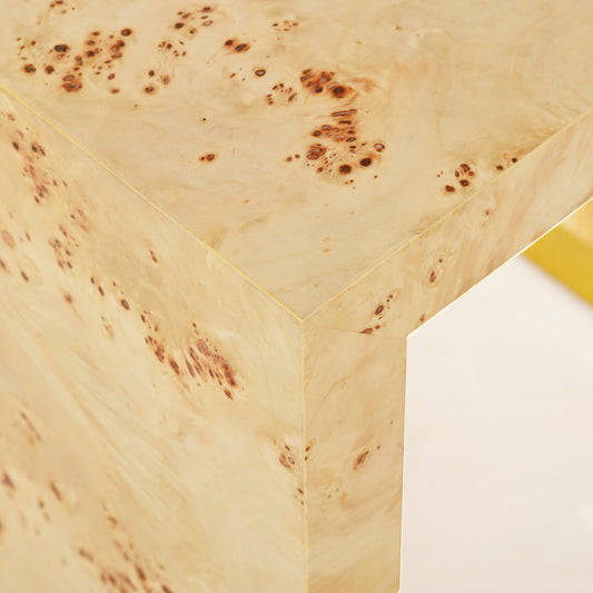 1460-40 - Anaheim Side Table - Natural Burl Finish