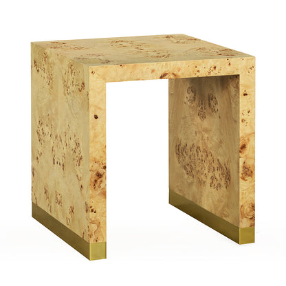 1460-40 - Anaheim Side Table - Natural Burl Finish