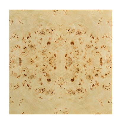 1461-40 - Cube Side Table - Natural Burl Finish