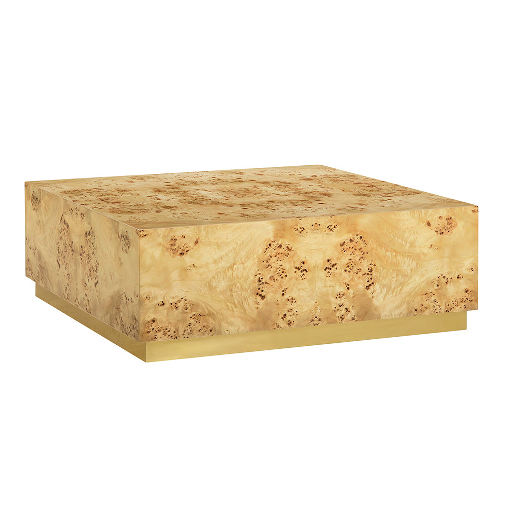 1462-40 - Anaheim Coffee Table - Natural Burl Finish