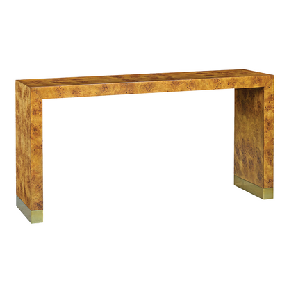1463-22 - Anaheim Console Table - Rustic Burl Finish