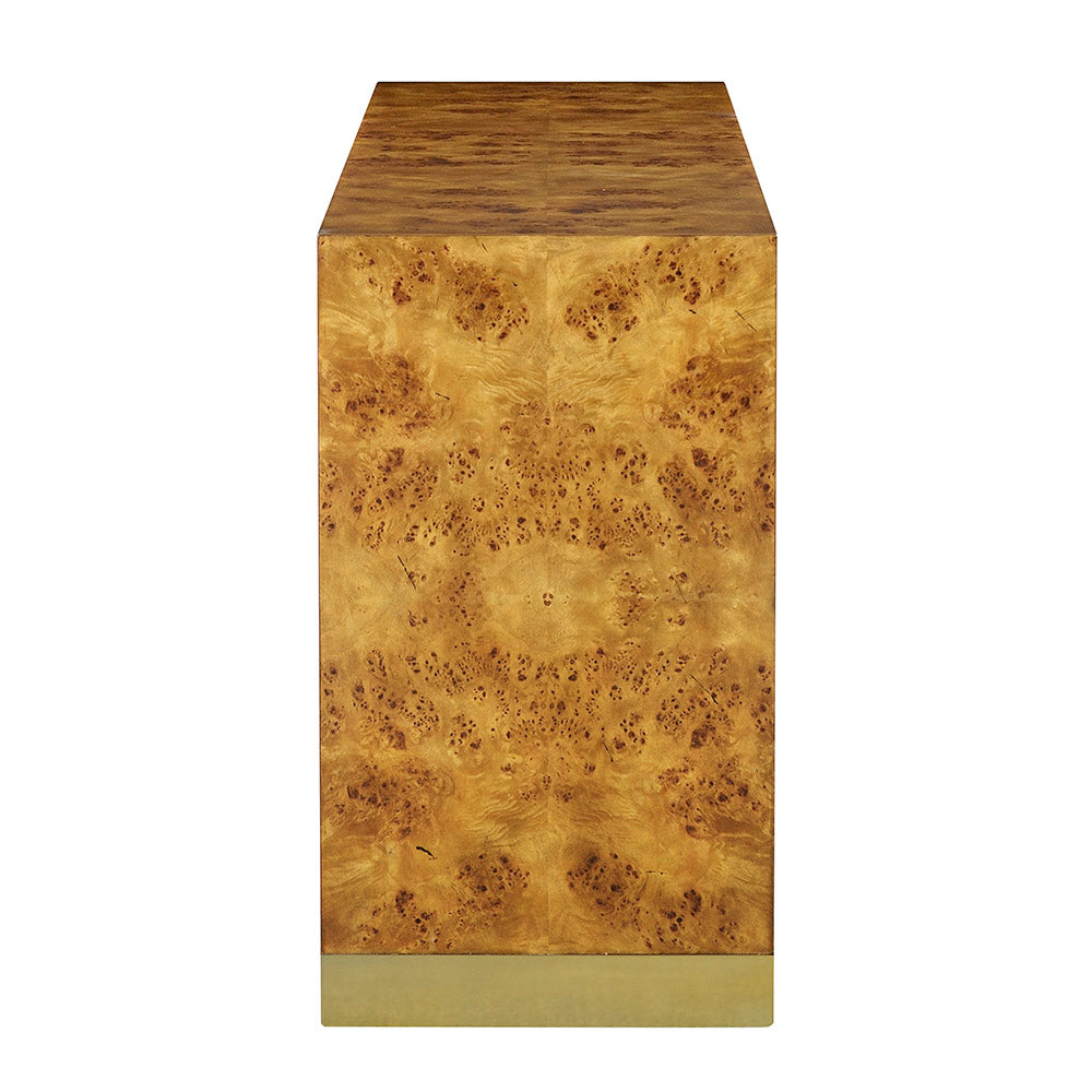 1463-22 - Anaheim Console Table - Rustic Burl Finish