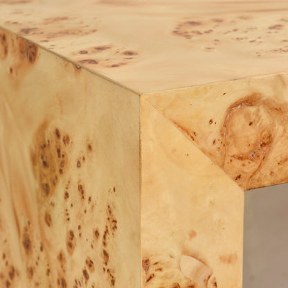 1463-40 - Anaheim Console Table - Natural Burl Finish
