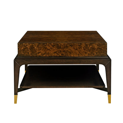 1486-50 - Lafayette Coffee Table - Walnut Burl Finish