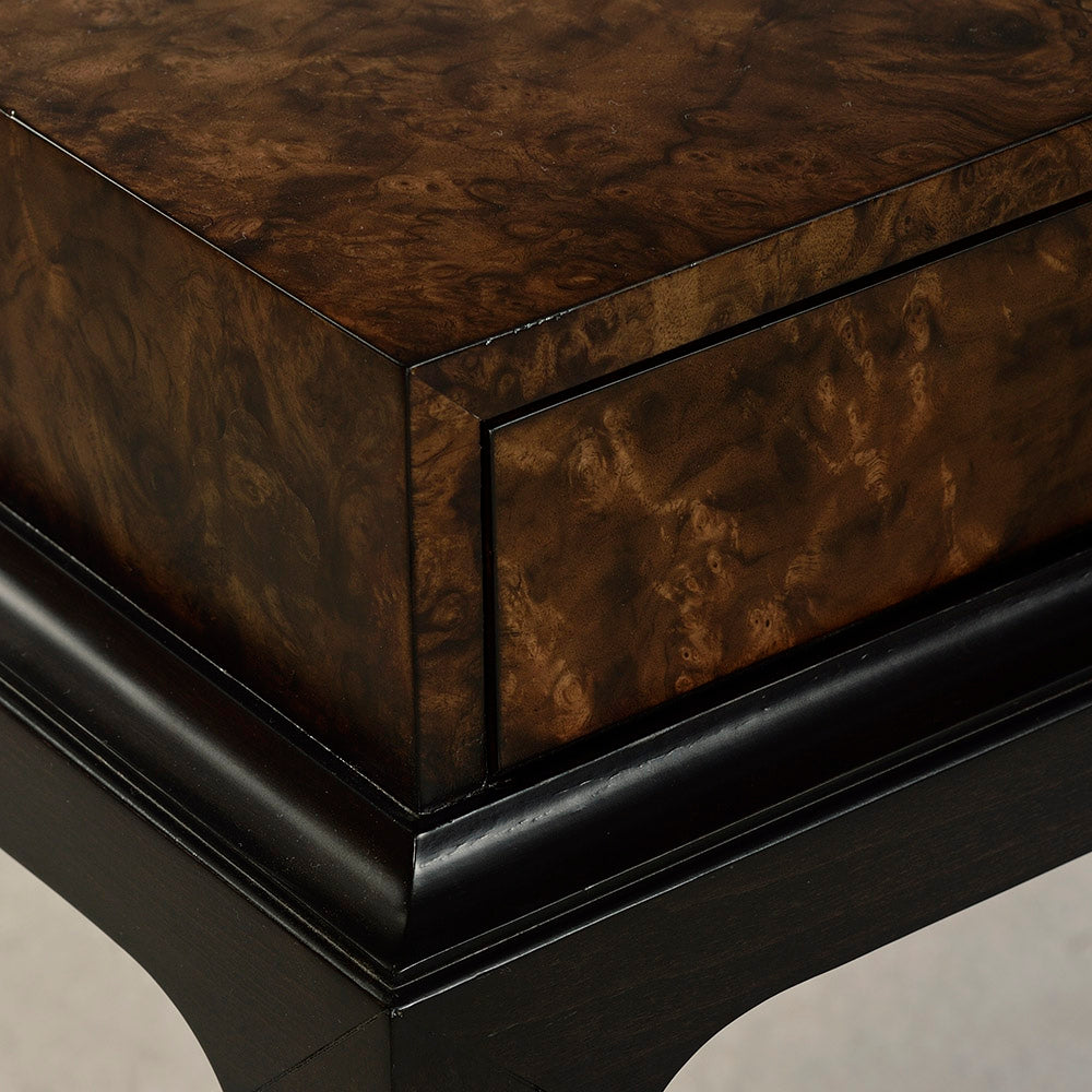 1487-50 - Lafayette Console Table - Walnut Burl Finish