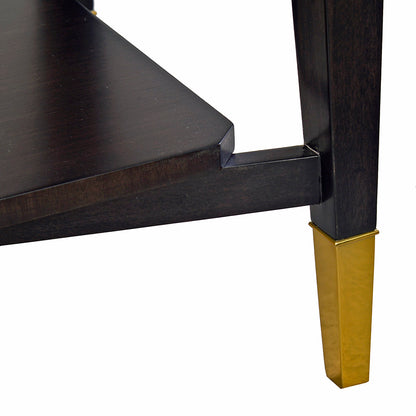 1487-50 - Lafayette Console Table - Walnut Burl Finish