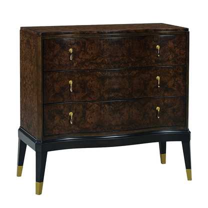 1488-50 - Lafayette Chest - Walnut Burl Finish