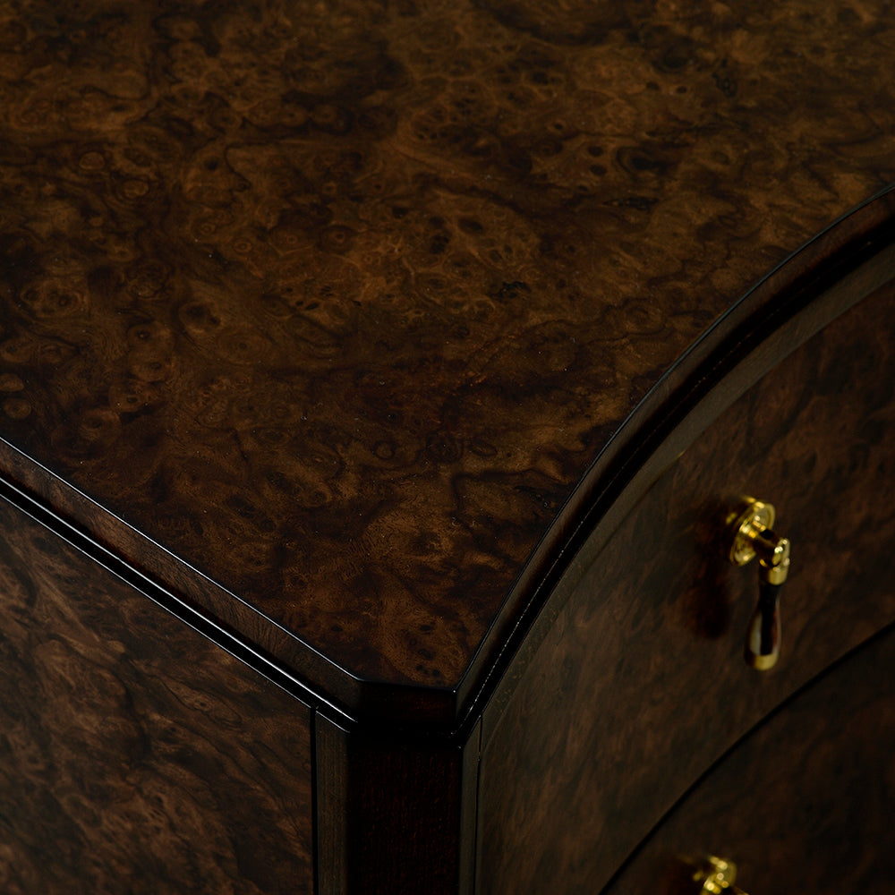 1488-50 - Lafayette Chest - Walnut Burl Finish
