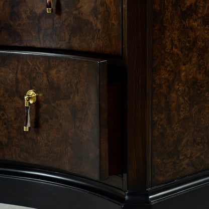 1488-50 - Lafayette Chest - Walnut Burl Finish