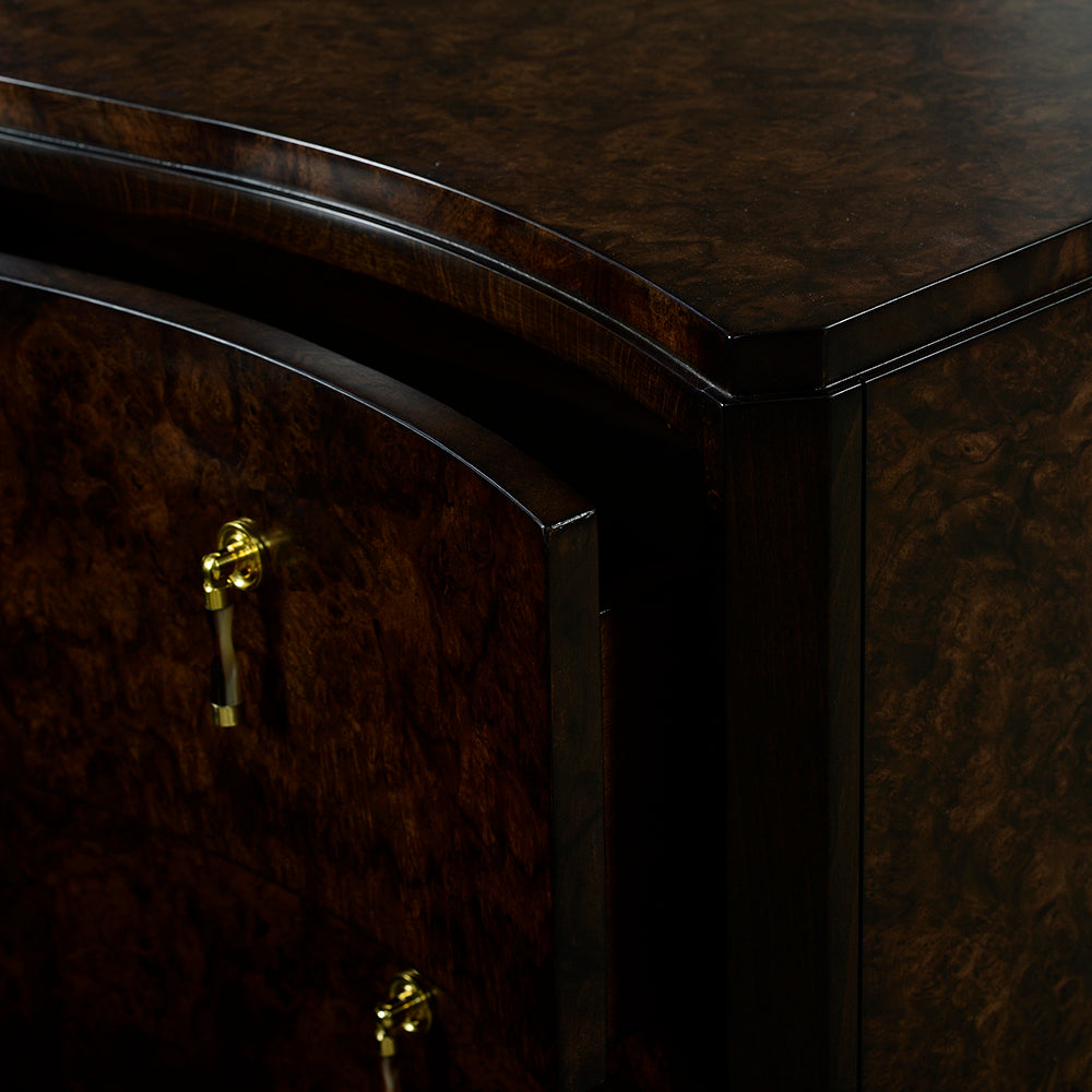 1488-50 - Lafayette Chest - Walnut Burl Finish