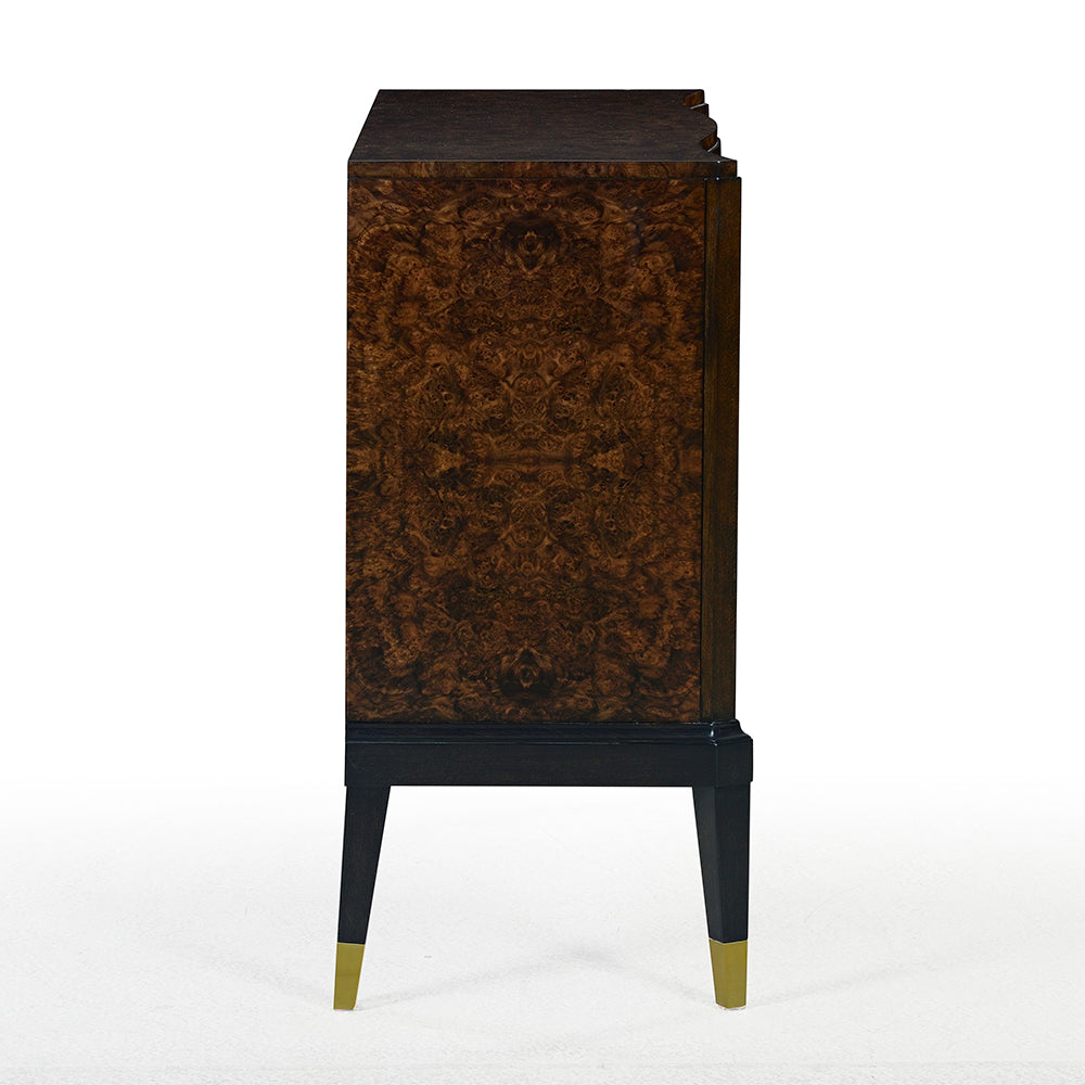 1488-50 - Lafayette Chest - Walnut Burl Finish