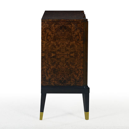 1488-50 - Lafayette Chest - Walnut Burl Finish