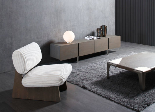 Elena Accent Chair - White