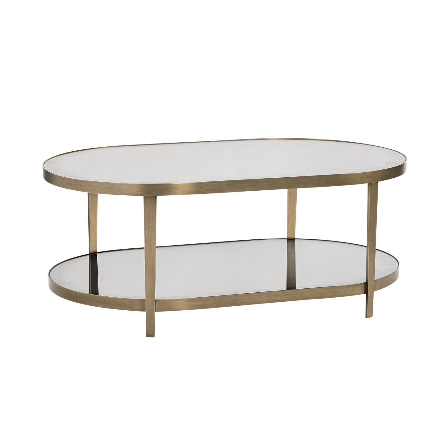 1562-56 - Orlando Coffee Table - Antique Brass Finish