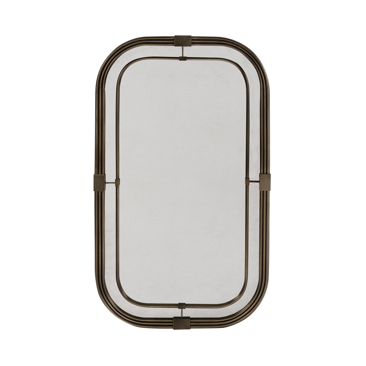 1564-56 - Orlando Mirror - Antique Brass Finish