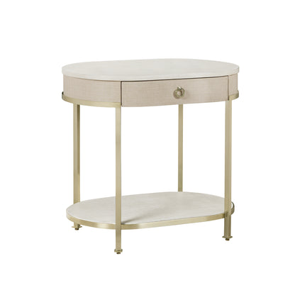 1576-48 - Bay Harbor Side Table - Shell Finish