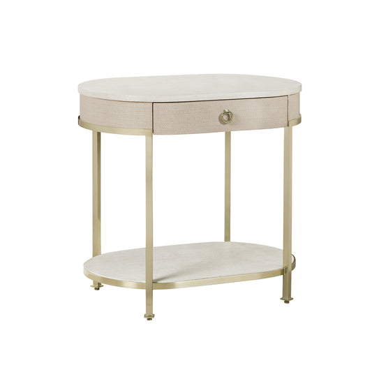 1576-48 - Bay Harbor Side Table - Shell Finish