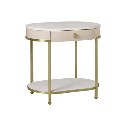 1576-48 - Bay Harbor Side Table - Shell Finish