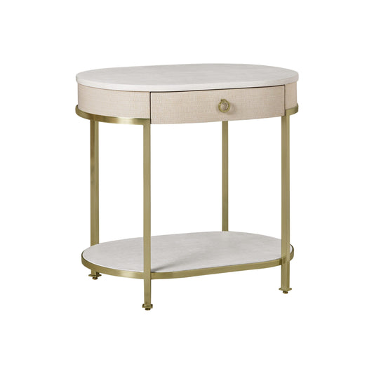 1576-48 - Bay Harbor Side Table - Shell Finish
