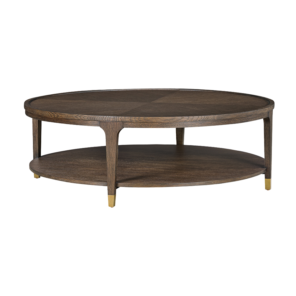 1595-43 - Bonita Springs Coffee Table - Cocoa Finish