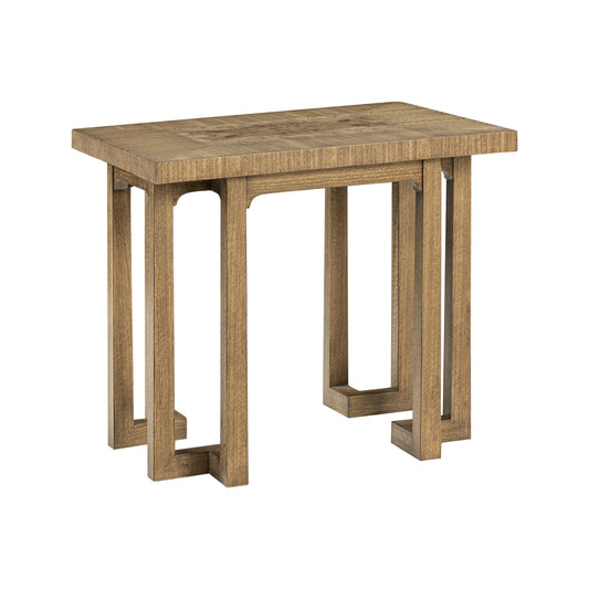 1600-39 - Ben Brook Side Table - Tawny Finish