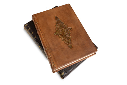 Rebound Leather Books, Assorted, Set/11