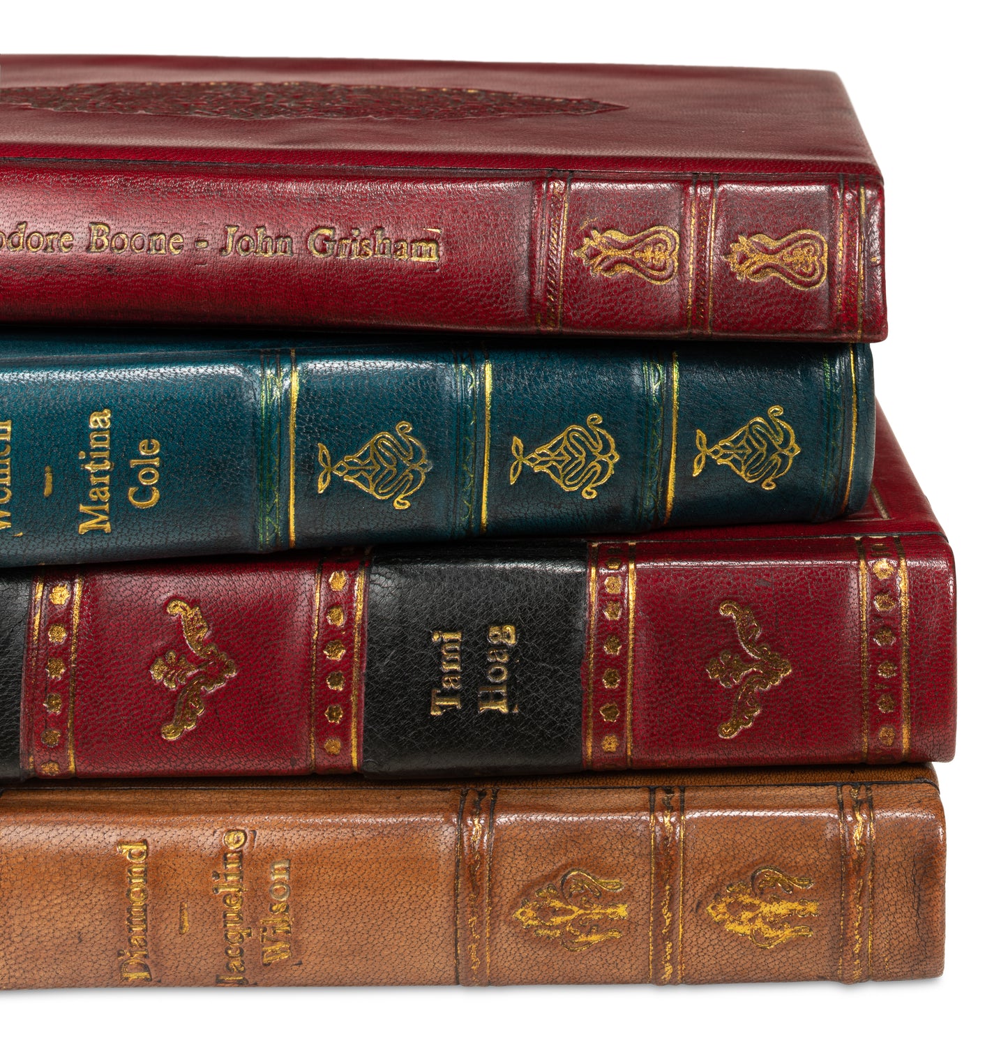 Rebound Leather Books, Assorted, Set/11