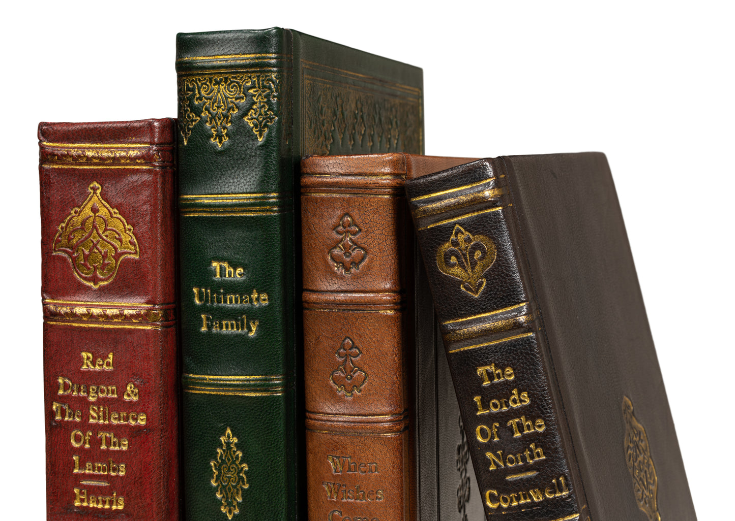 Rebound Leather Books, Assorted, Set/11