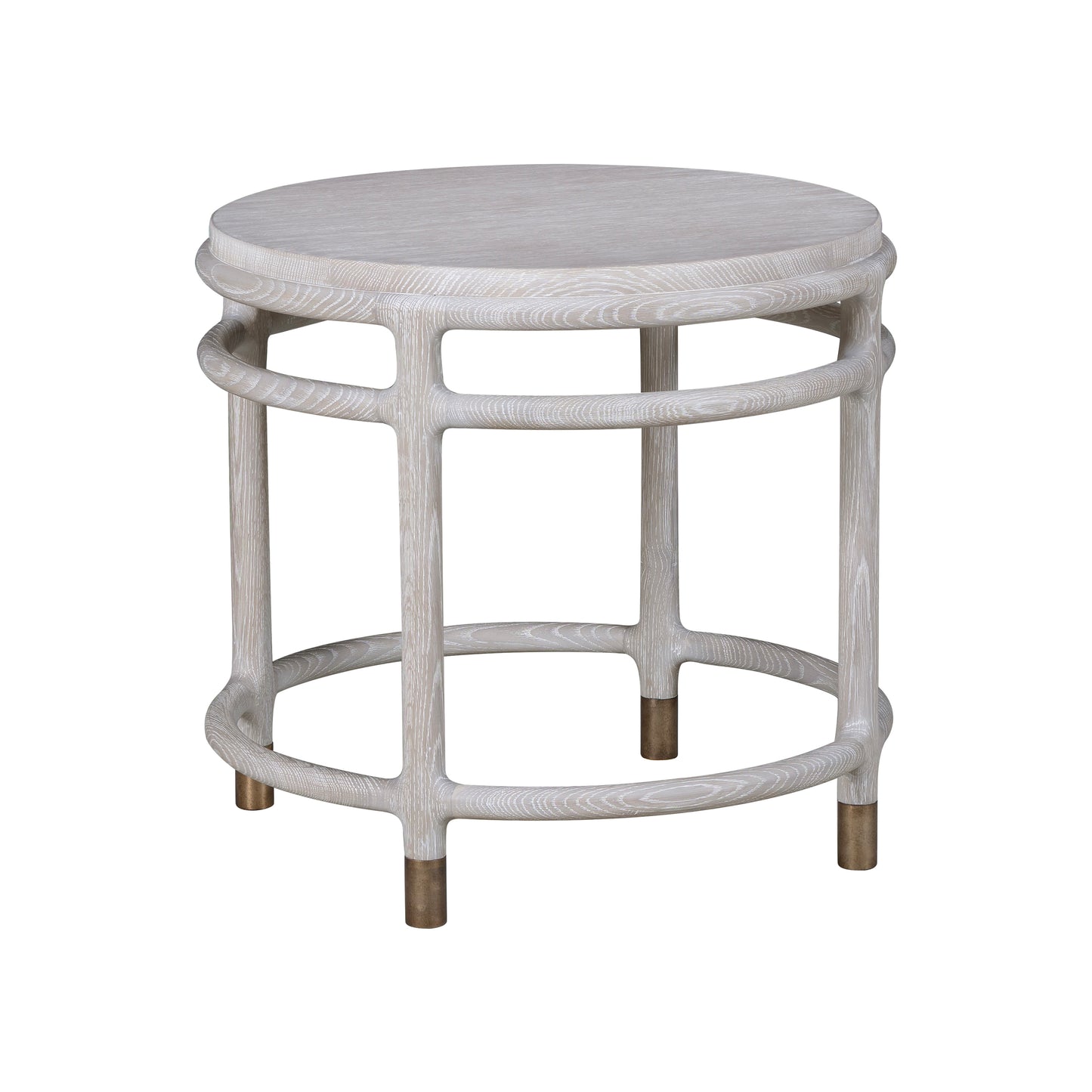 1771-62 - Cedar Key Side Table - Round - Destin Finish