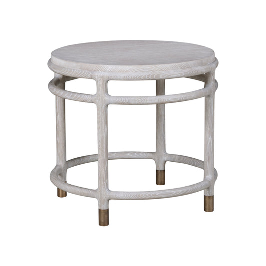 1771-62 - Cedar Key Side Table - Round - Destin Finish