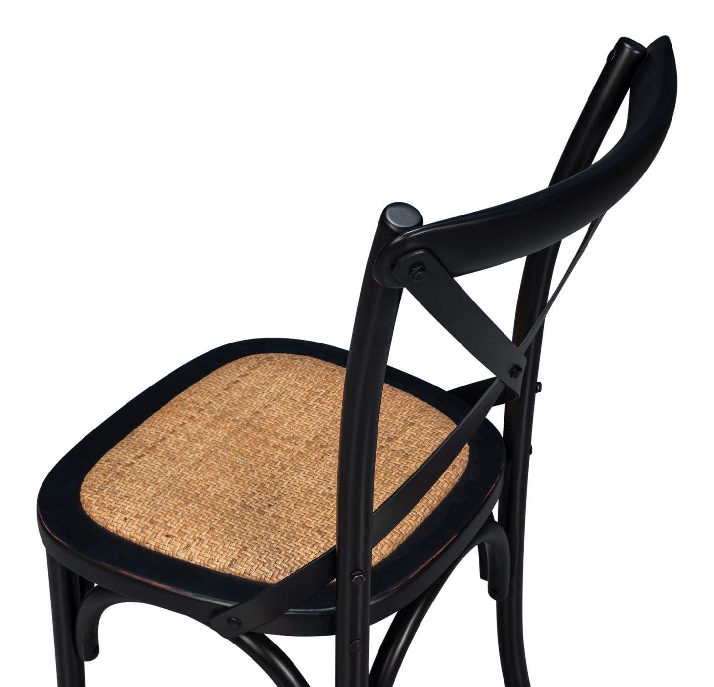 Tuileries Gardens Side Chair Black
