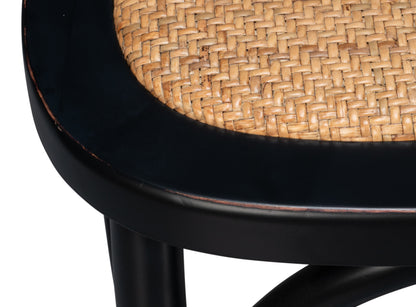 Tuileries Gardens Side Chair Black