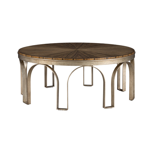 1806-45 - Warsaw Coffee Table - Pecan Finish