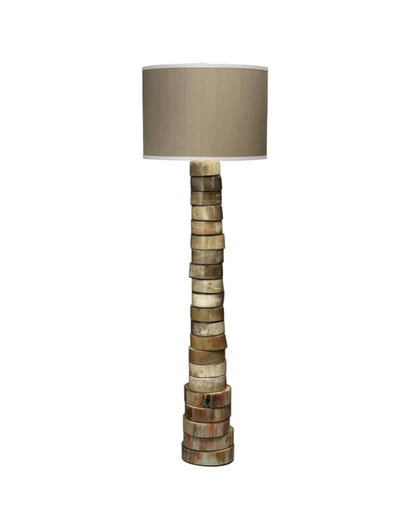 Stacked Horn Floor Lamp