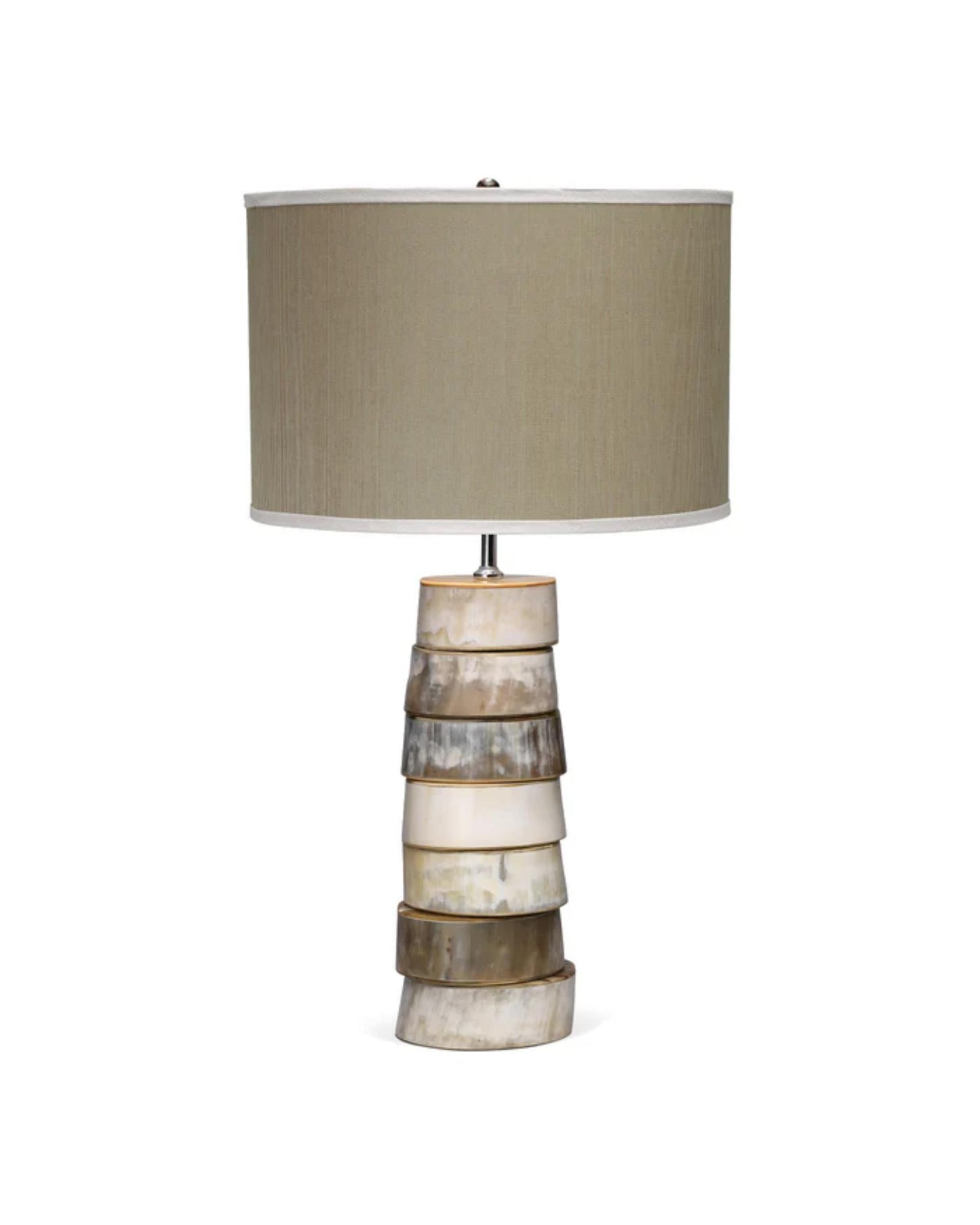 Stacked Horn Table Lamp
