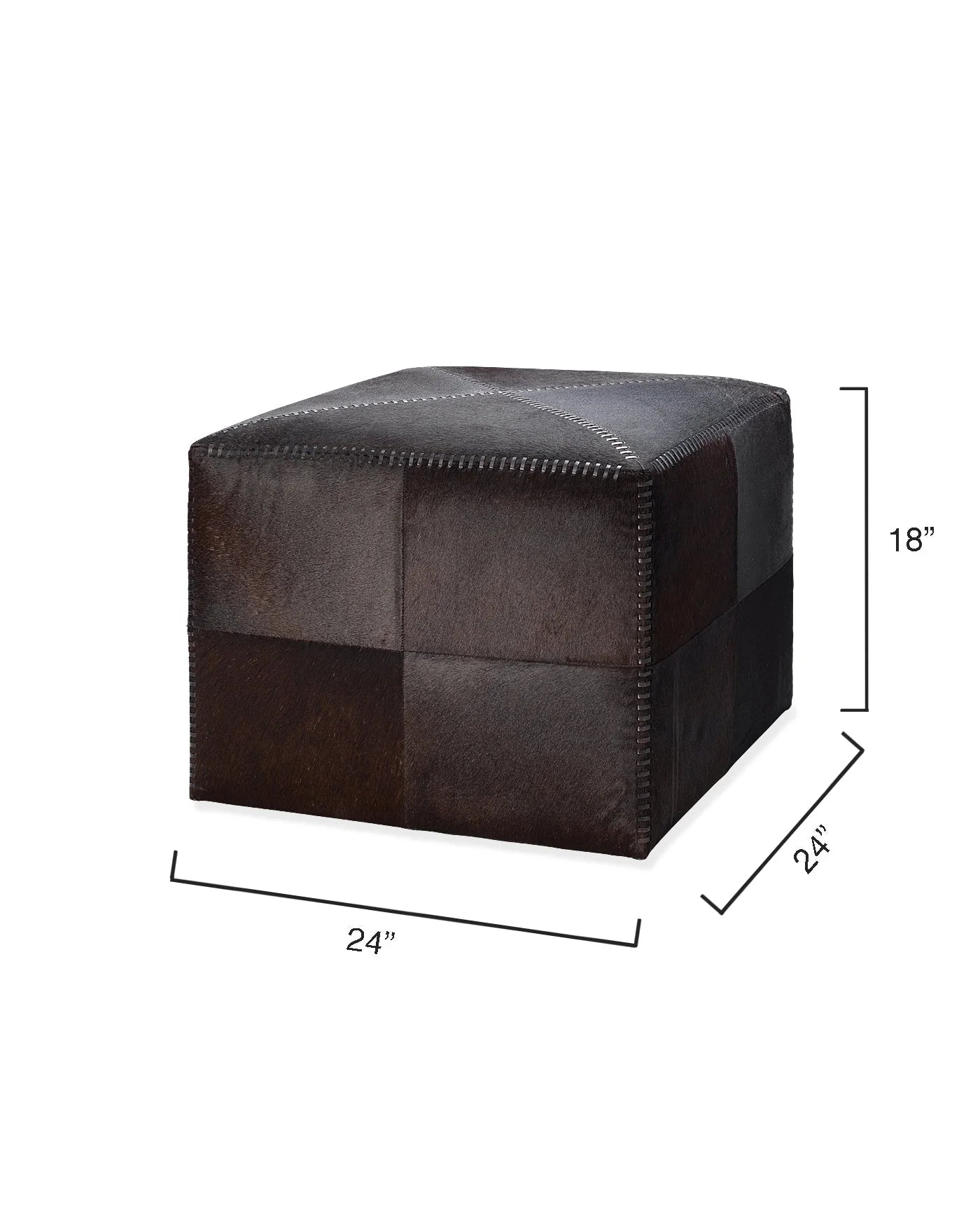Ottoman, Large, Espresso